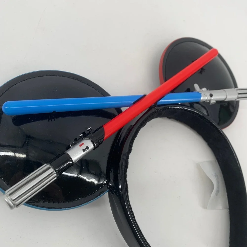 Disney Star Wars Lightsaber Mickey Mouse Ears Headband May the 4th be with you